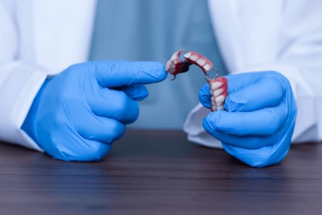 partial dentures in downtown calgary ab